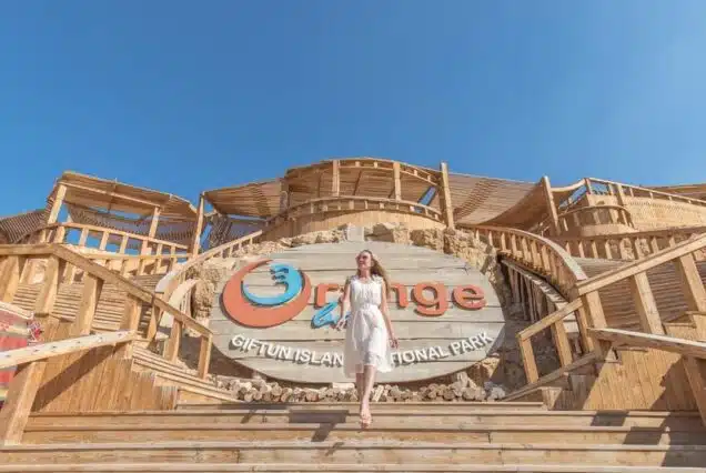 Book luxury boat trips to Orange Bay Hurghada Island. Top Red Sea trips in Hurghada