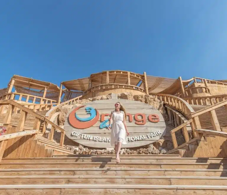 Book luxury boat trips to Orange Bay Hurghada Island. Top Red Sea trips in Hurghada